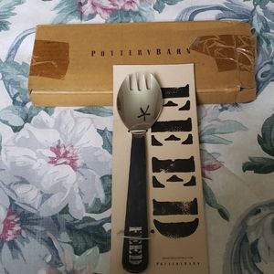Pottery Barn metal spork